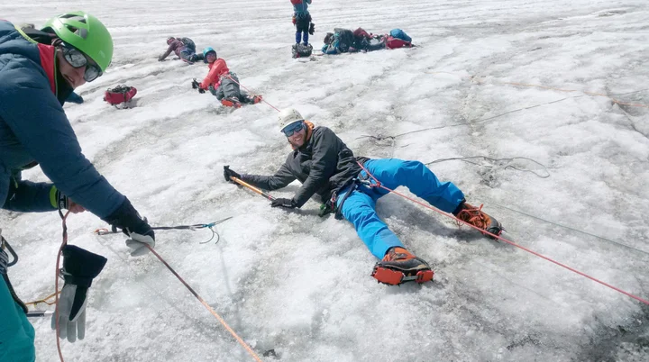 Aufbaukurs Bergsteigen 2023 | © DAV Würzburg Aufbaukurs Bergsteigen 2023 | © DAV Würzburg