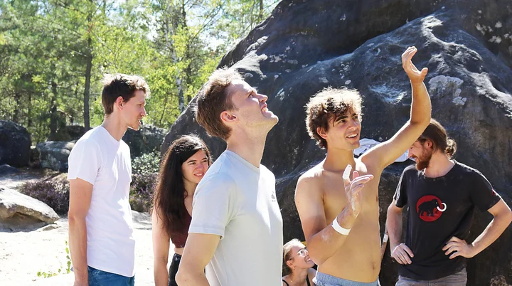 Juma-Ausfahrt nach Fontainebleau | © DAV Würzburg Juma-Ausfahrt nach Fontainebleau | © DAV Würzburg