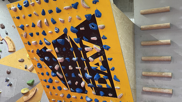 Trainingsbereich im Boulderraum | © DAV Würzburg 